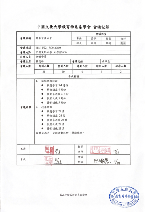 111-1期末會議紀錄